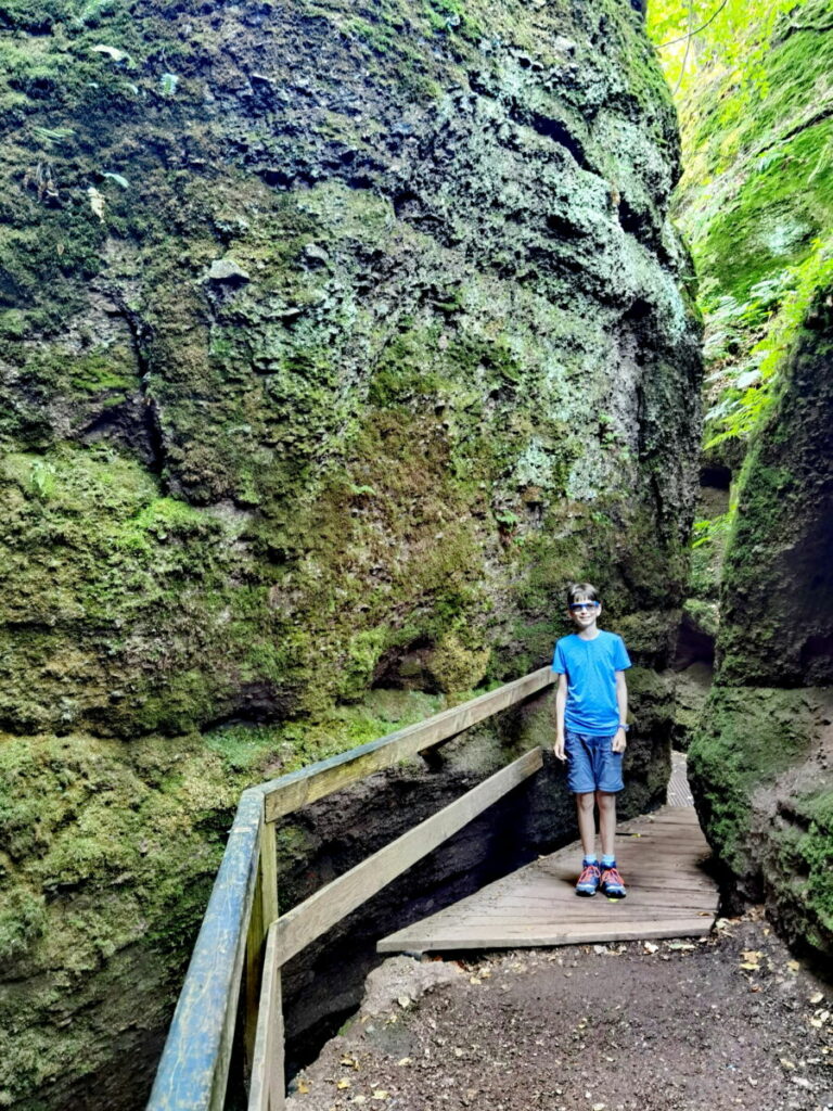 Drachenschlucht mit Kindern