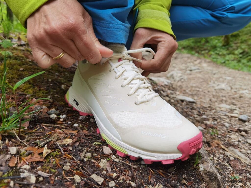 Wir hatten diese VIKING Schuhe bei der Wanderung an. Sie sind perfekt für diese Tour.