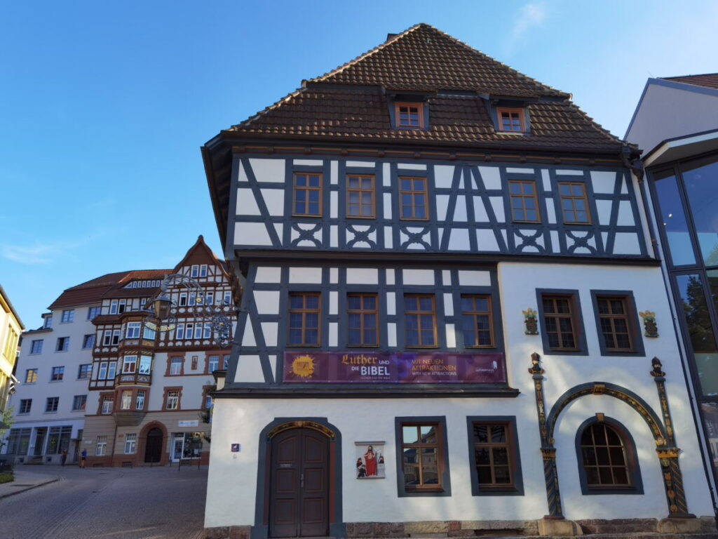 Das Lutherhaus ist eine der sehenswerten Eisenach Sehenswürdigkeiten in der Altstadt