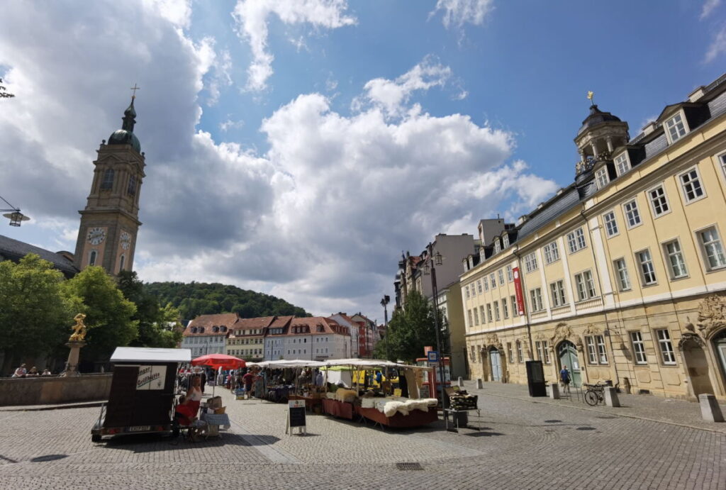 Das Stadtschloß in der Altstadt Eisenach